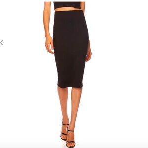 Leith Tube/Pencil Skirt, Black, EUC